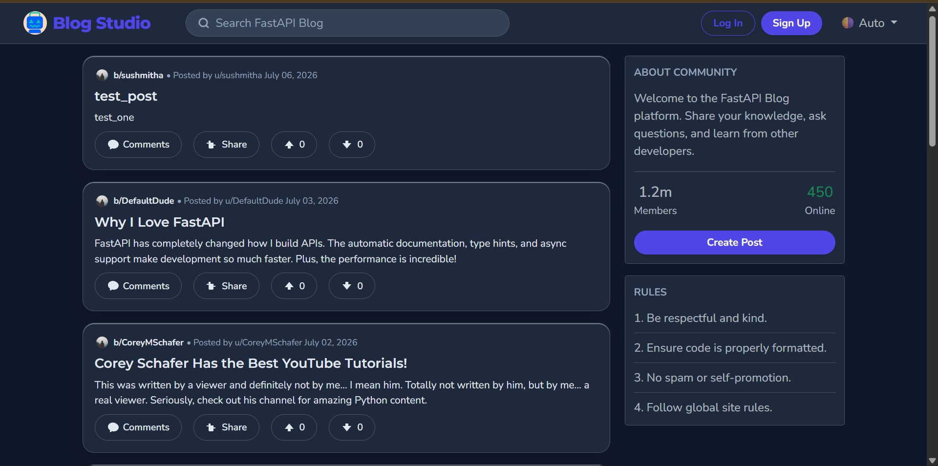 Blog Platform